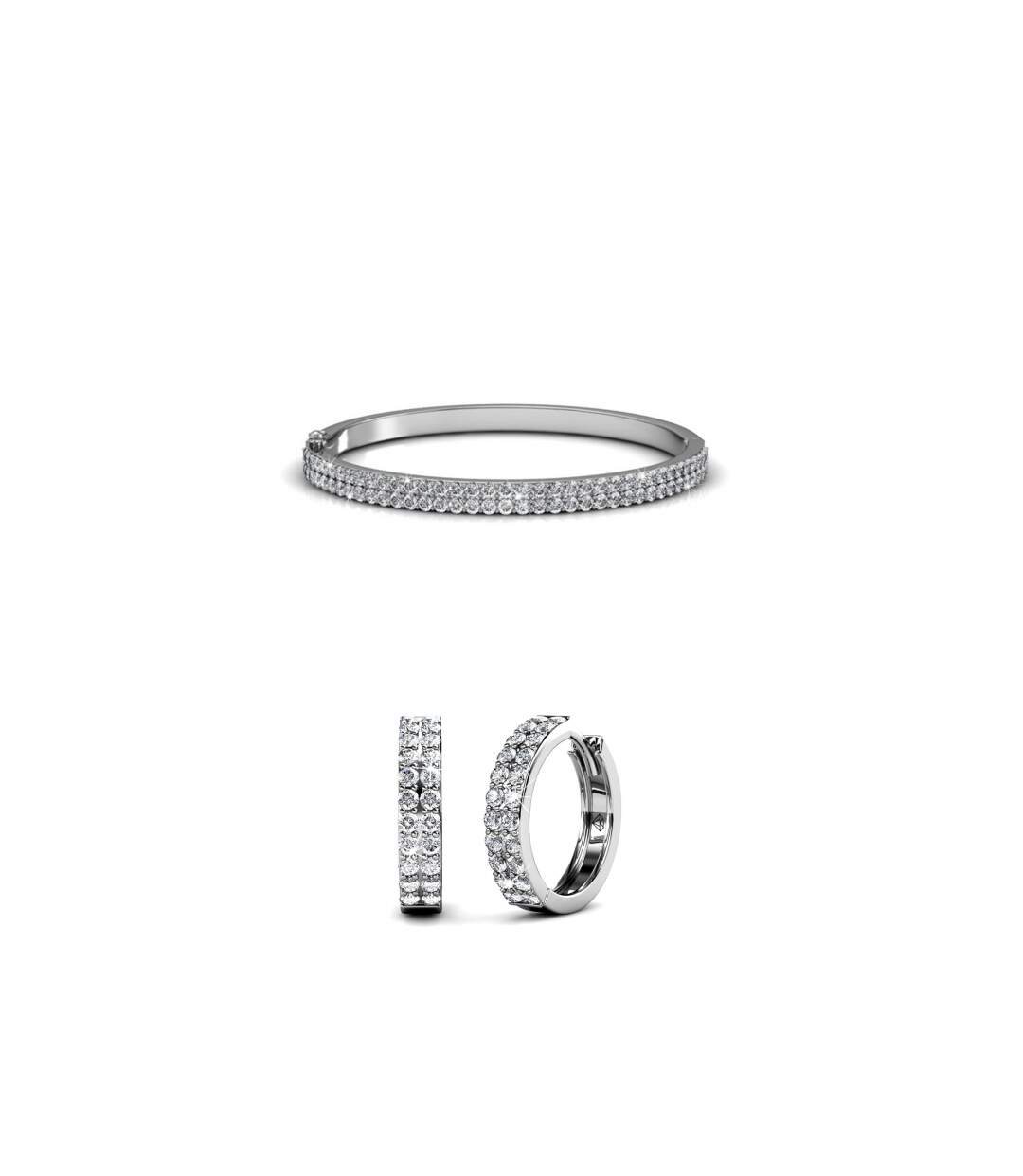 Parure et Coffret Glamour, Cristal d'Autriche-1