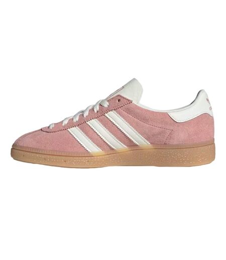 Baskets Muenchen Femme Rose Mauve Adidas