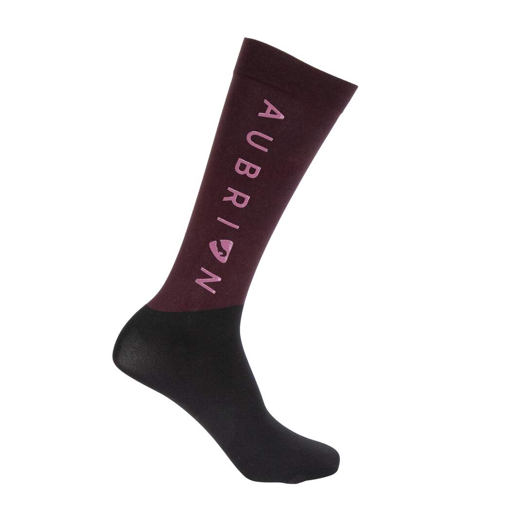 Chaussettes eltar adulte bordeaux Aubrion