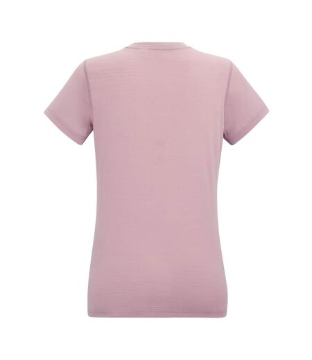 T-shirt Motif/style Fleur Escade Femme Lilas Clair Regatta