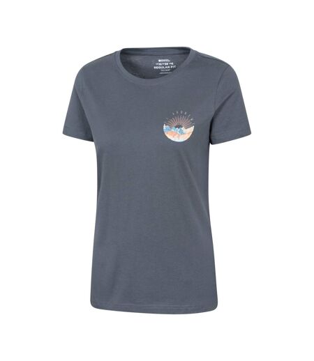 Womens/ladies St Andrews T-shirt Dark Blue Mountain Warehouse