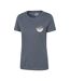 Womens/ladies St Andrews T-shirt Dark Blue Mountain Warehouse-3