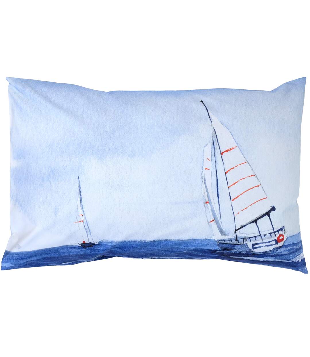 Taie d'oreiller percale de coton collection REGATE-5