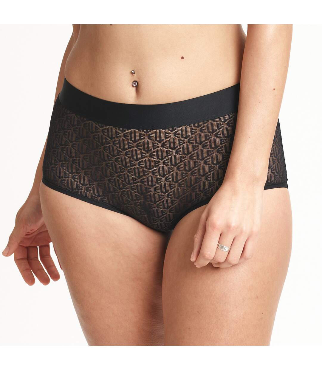 Culotte taille haute femme Icon Mesh ELLE