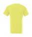 Canvas t-shirt jersey hommes jaune vert Bella + Canvas Bella + Canvas