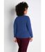 Pull doux col V manches longues-2