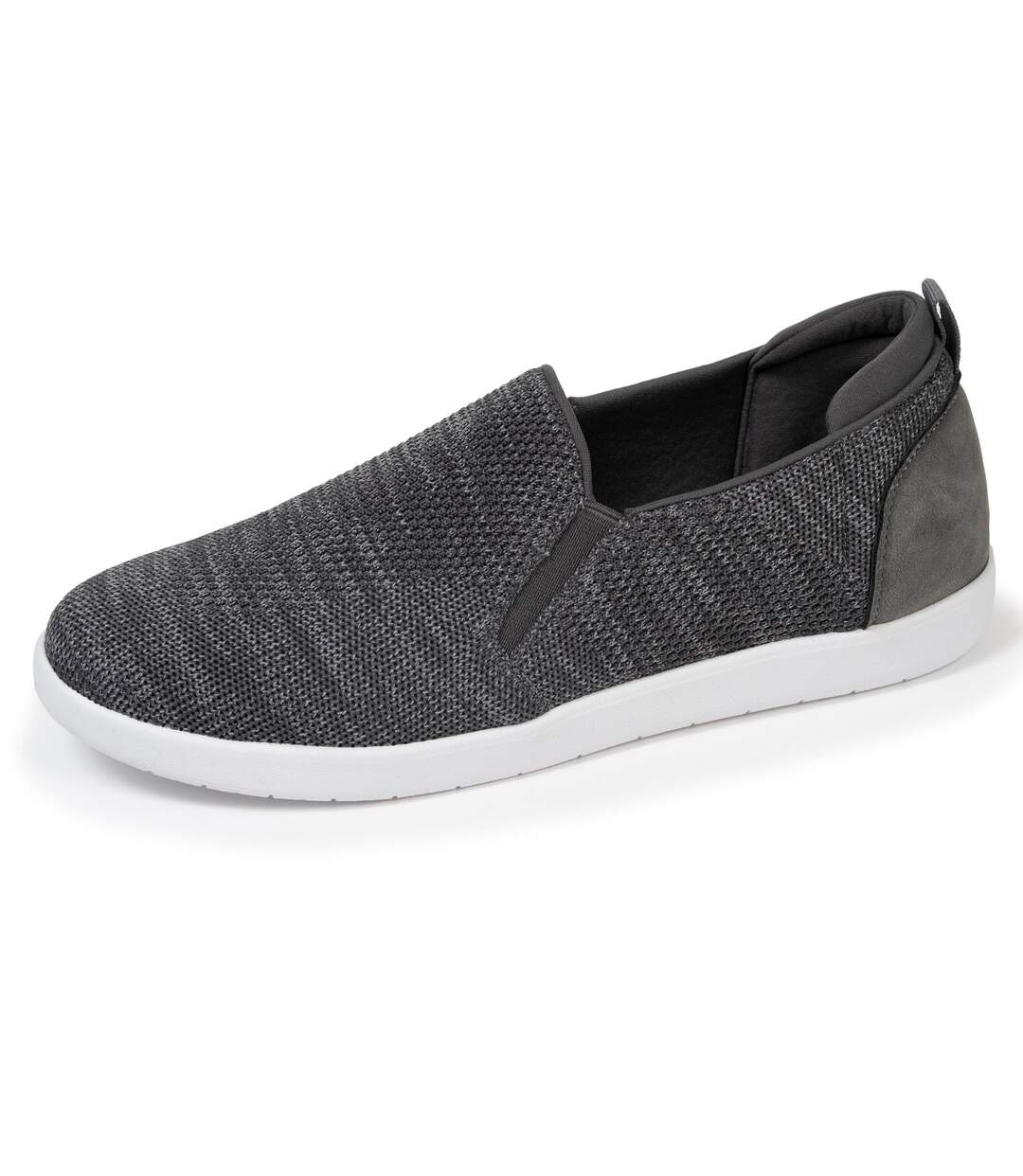 Isotoner Baskets homme slip on à enfiler, très confortables-1