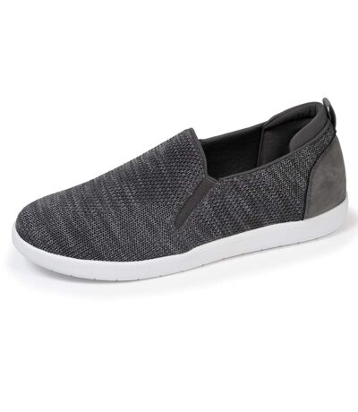 Isotoner Baskets homme slip on à enfiler, très confortables