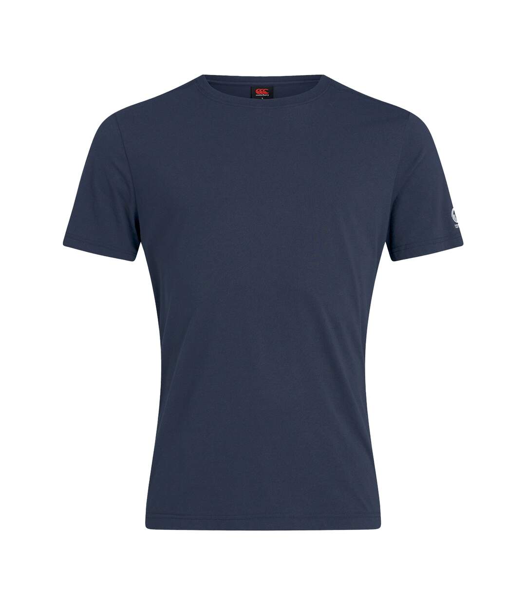 Mens Club Plain T-shirt Navy Canterbury-2