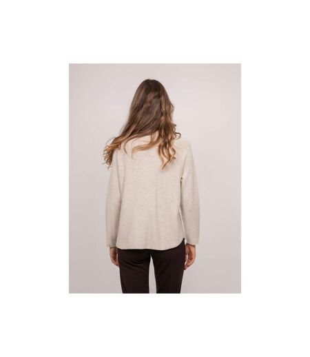 Pull maille col montant oversize KALETA - Dona X Lisa