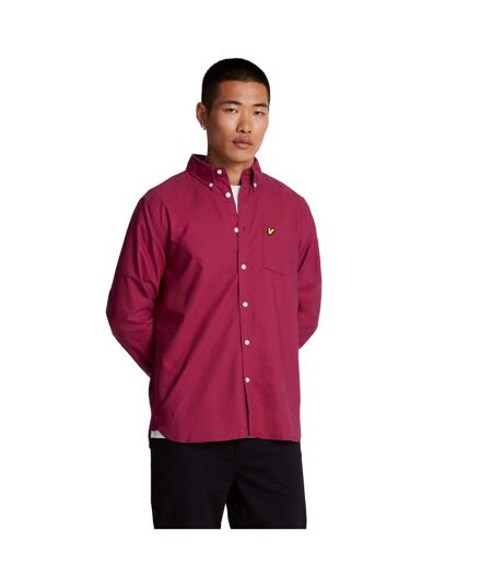 Chemise homme bordeaux clair Lyle & Scott Lyle & Scott