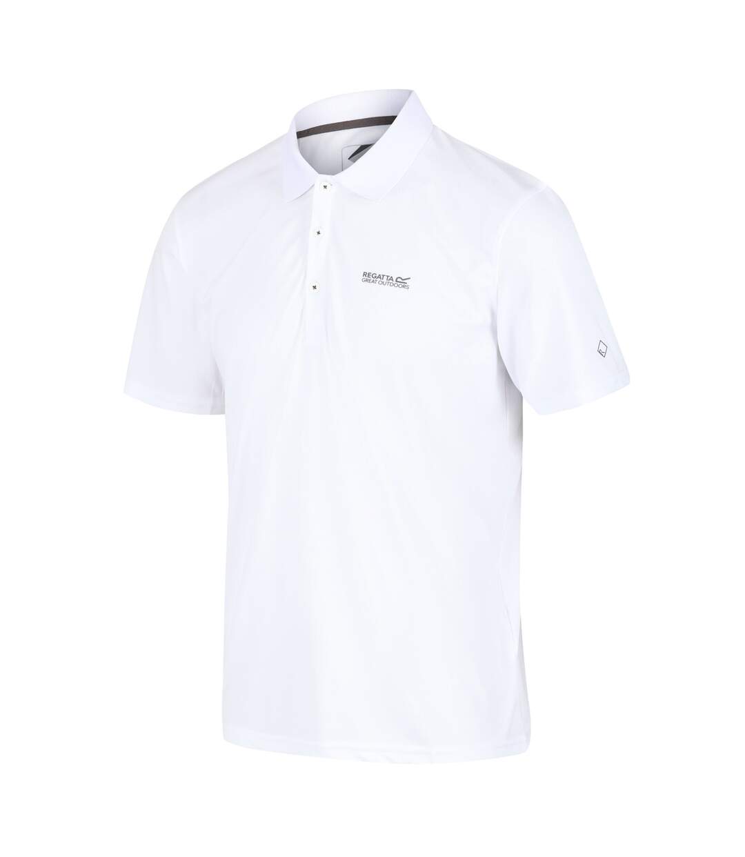 Regatta Mens Maverick V Active Polo Shirt (White) - UTRG4931-3