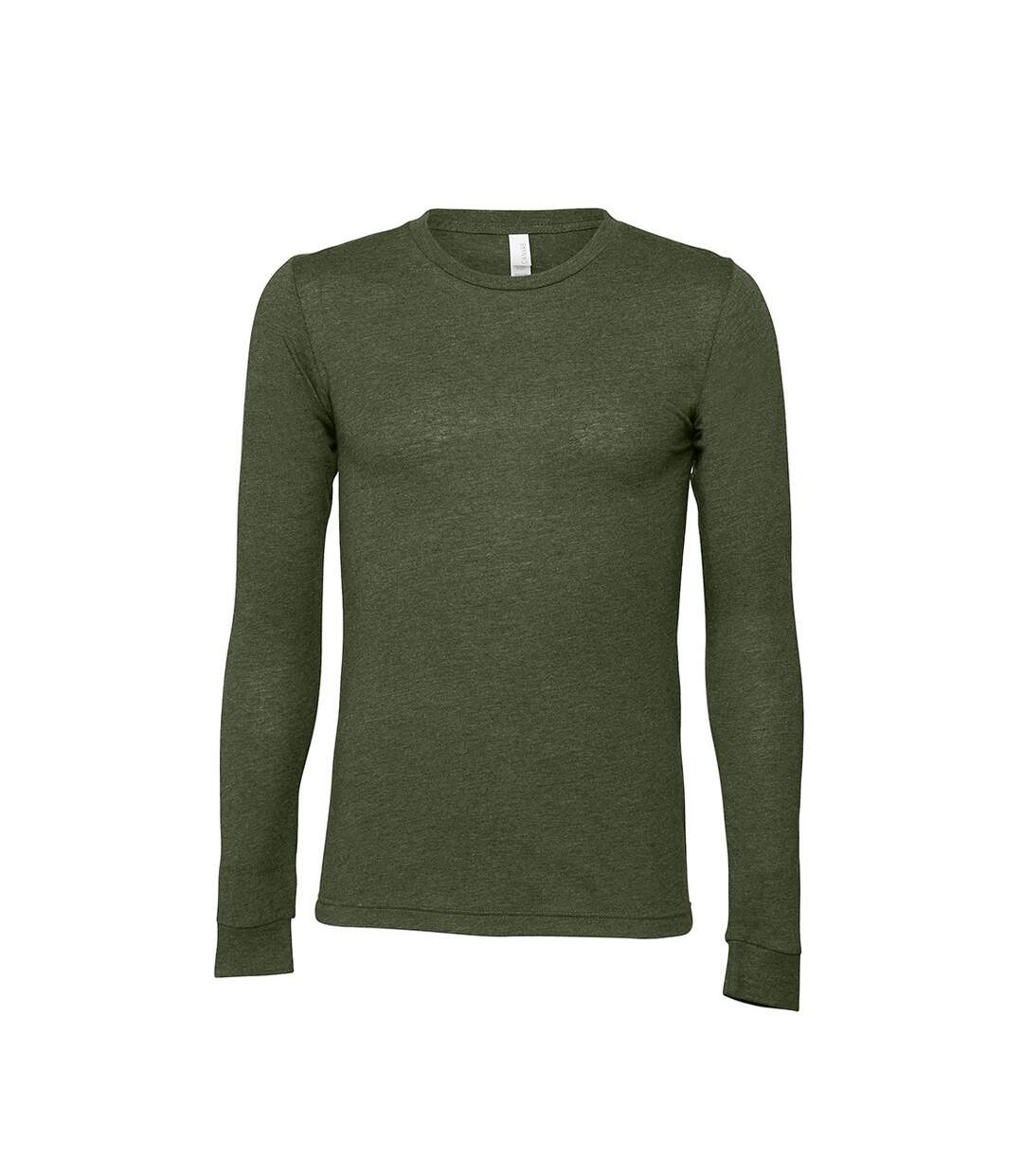 T-shirt adulte vert militaire Bella + Canvas