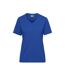 T-shirt Bio Workwear Femme Bleu Roi James And Nicholson-1
