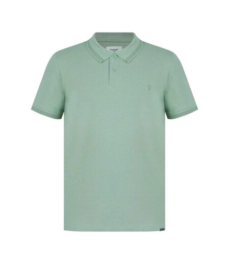 Polo Motif/style Logo Lazer Homme Vert Clair Firetrap