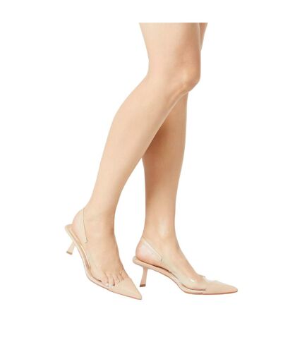 Escarpins dallas femme beige / transparent Dorothy Perkins