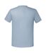 T-shirt iconic homme bleu pâle Fruit of the Loom