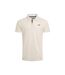 Mens miles pique organic polo shirt string Weird Fish-1