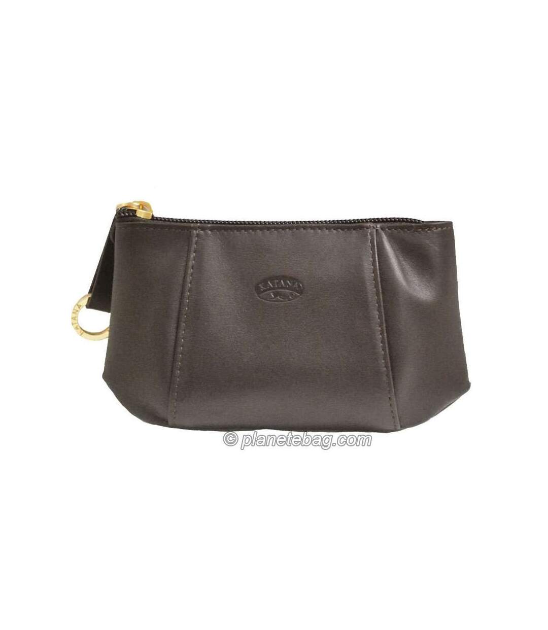 Katana - Trousse femme en cuir - marron - 3056