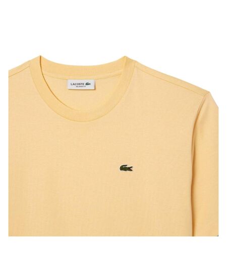 T-shirt jaune femme lacoste tf7215 - 32