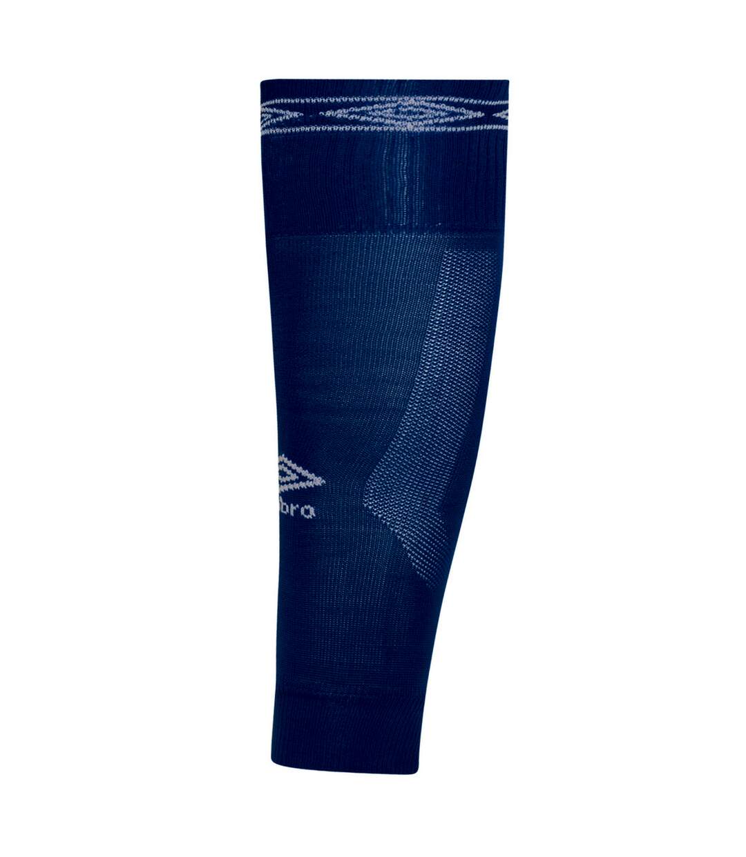 Mens diamond leg sleeves royal blue/white Umbro-1