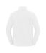 Mens Iconic Premium Half Zip Sweatshirt White Fruit Of The Loom-3