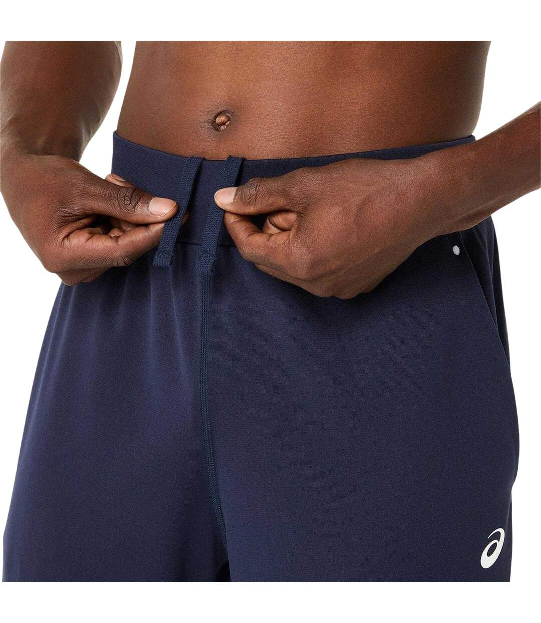Pantalon De Survêtement Court Homme Bleu Nuit Asics-4