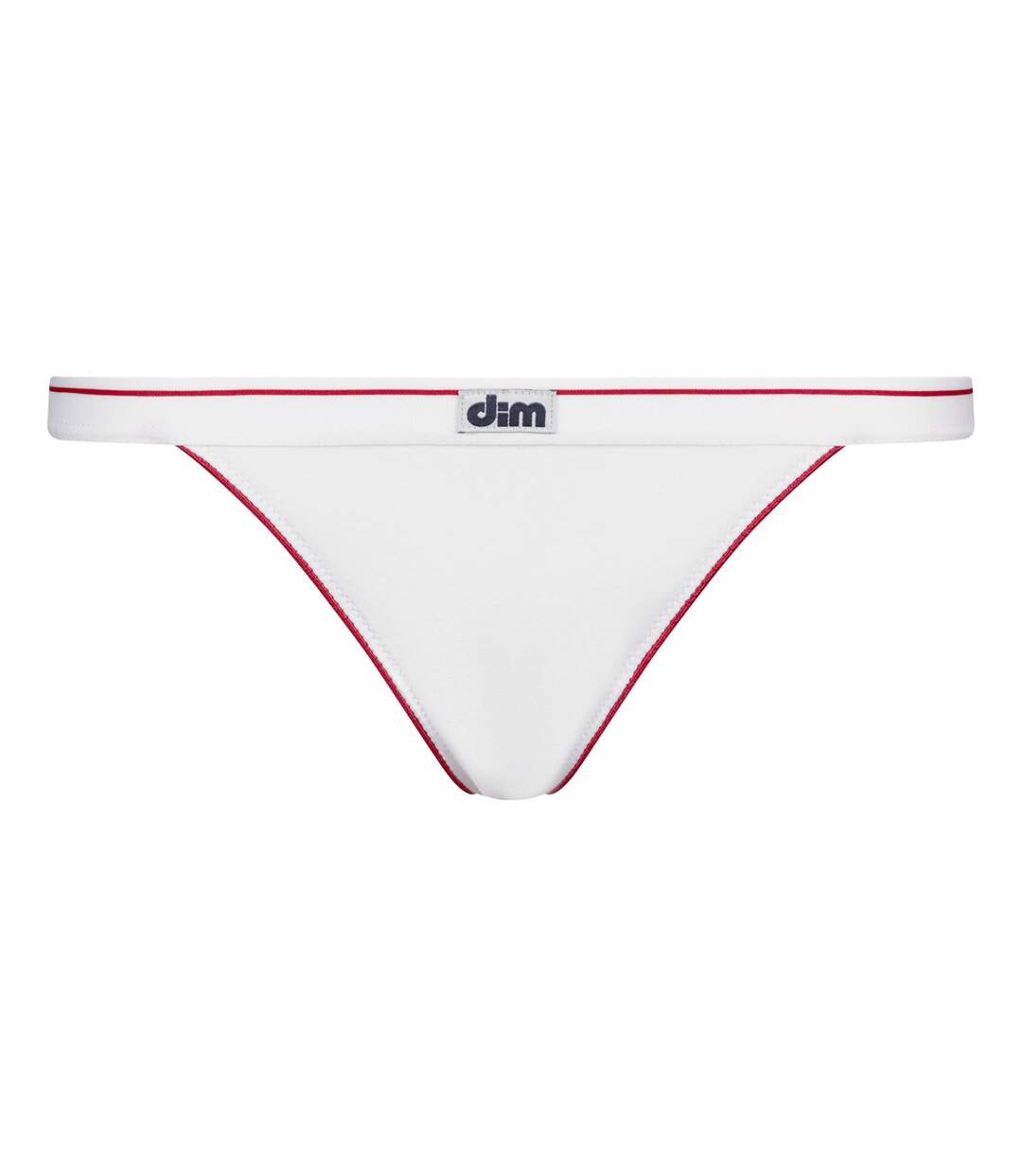 Tanga en coton avec ceinture tricolore-5