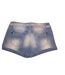 Short en Jean Femme - Taille Basse - Bleach Blue-2