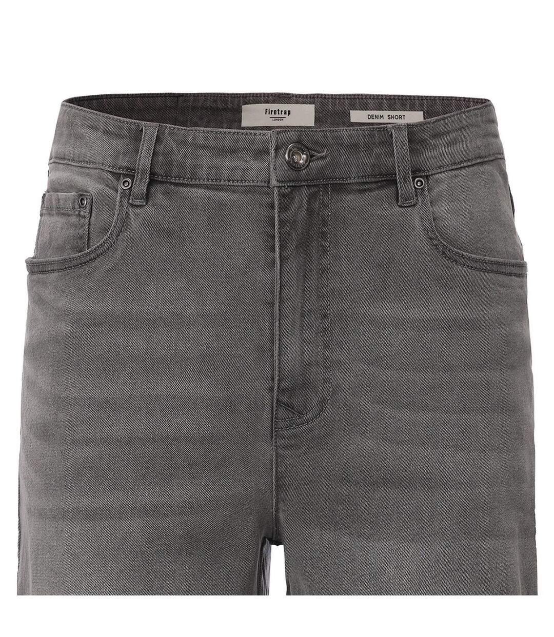 Short Homme Gris Firetrap-3