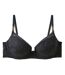 Soutien-gorge ampliforme coque moulée gris Paix