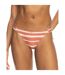 Bas De Maillot De Bain Plage Motif/style Rayé Femme Orange Roxy-2