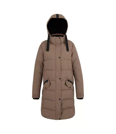 Doudoune Matelassée Eryn Femme Moka Noir Regatta