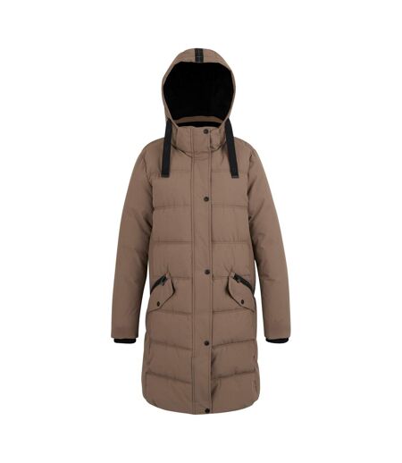 Doudoune Matelassée Eryn Femme Moka Noir Regatta