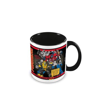 Transformers - Mug MORE THAN MEETS THE EYE (Noir / Blanc / Rouge) (Taille unique) - UTPM6975