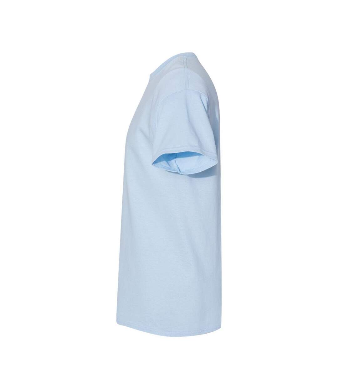 Mens Heavy Cotton T-shirt Light Blue Gildan-3