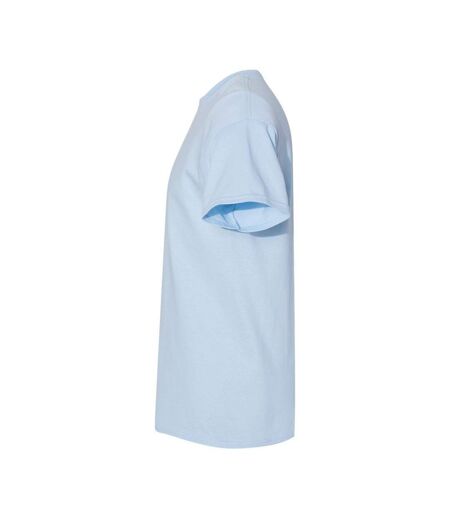 Mens Heavy Cotton T-shirt Light Blue Gildan