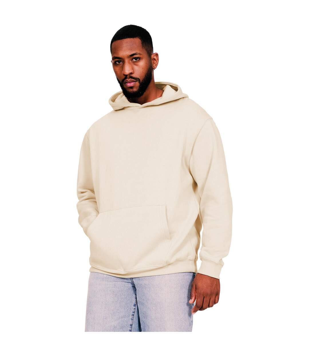 Sweat À Capuche Core Homme Écru Casual Classics-1