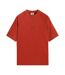 Mens Washed Crew Neck Boxy T-shirt Fire Whirl Umbro-1