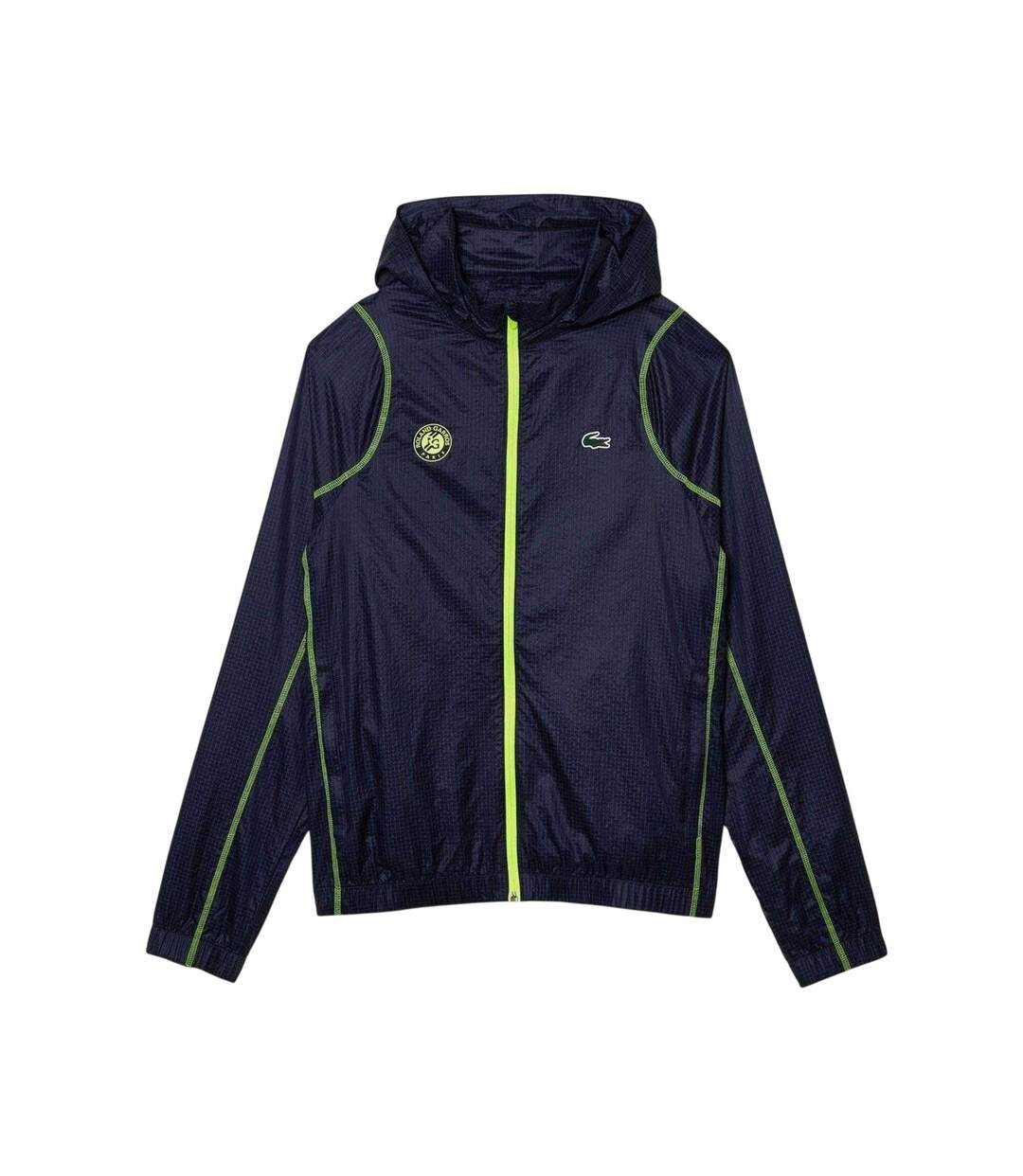 Mens Roland Garros Windbreaker Navy Lacoste-2