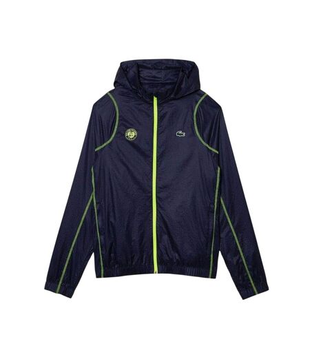 Mens Roland Garros Windbreaker Navy Lacoste
