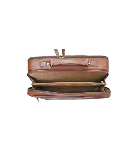 Katana - Attaché-case professionnel en cuir - marron - 6349