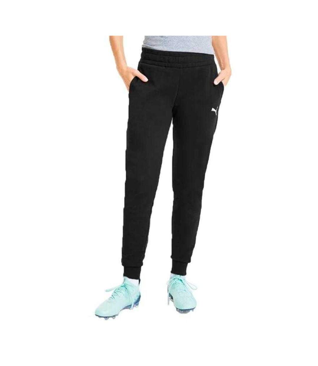 Pantalon De Jogging Teamgoal Casuals Femme Noir Puma-4