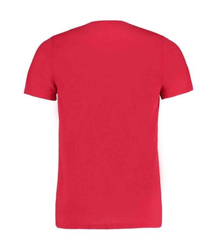 T-shirt homme rouge Kustom Kit Kustom Kit