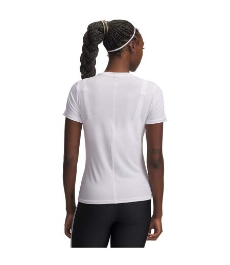 Womens/ladies Tech Mesh T-shirt White Black Under Armour