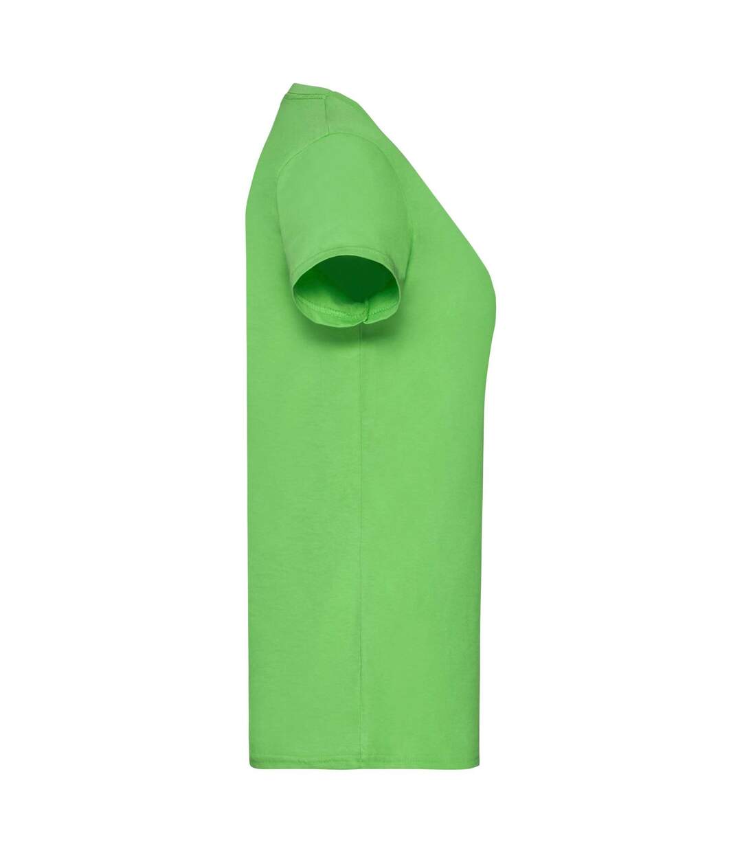 T-shirts Manches Courtes Femmes Vert Clair Fruit Of The Loom-3