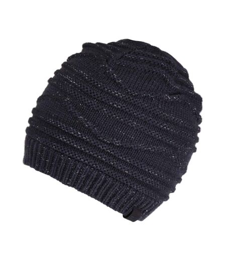 Womens/ladies Multimix Ii Knitted Beanie Navy Regatta
