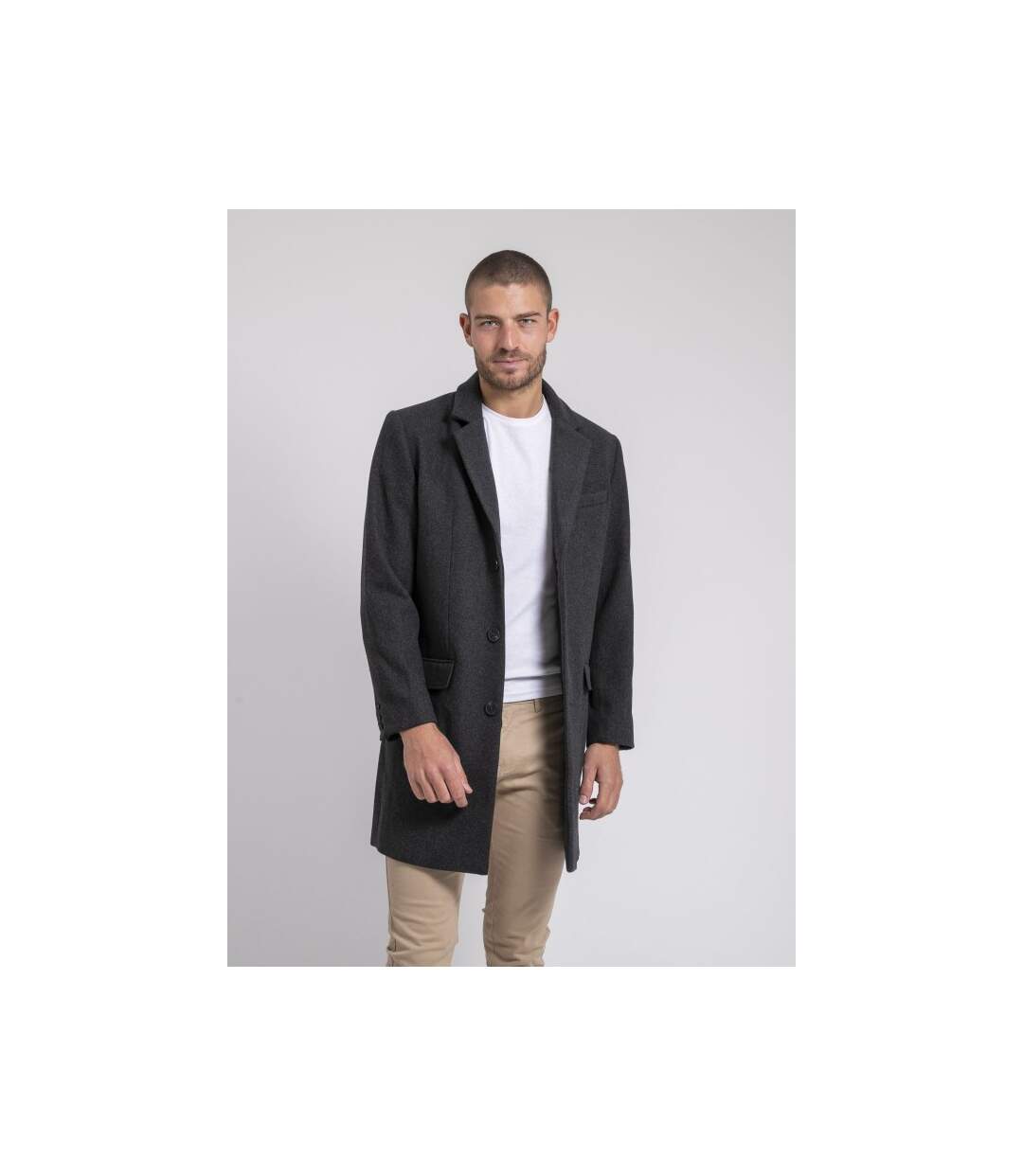 Manteau caban mi-long ZACOT-1