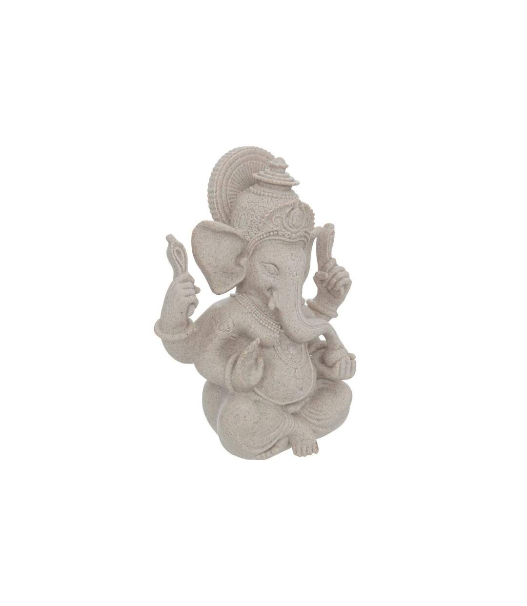 Statuette Déco Ganesh Chaya 25cm Beige-1