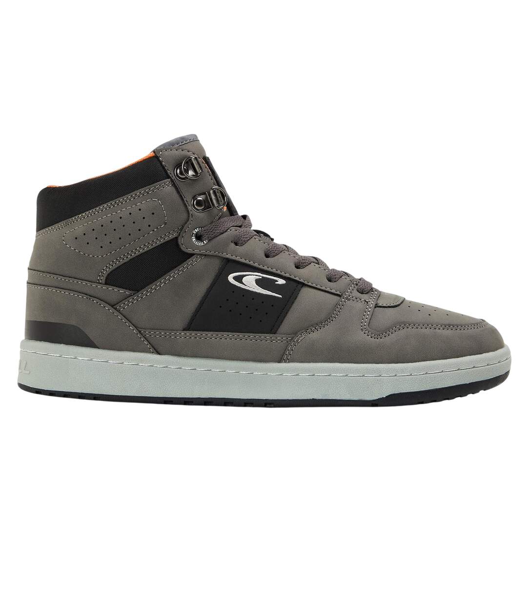 Mens Antilpe Canvas High Top Trainers Grey O'Neill-1